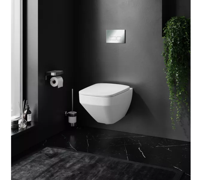 AM.PM Инсталл с клав Pro S глянц хром с подв унит Inspire V2.0 FlashClean с сид м/л, изображение 2