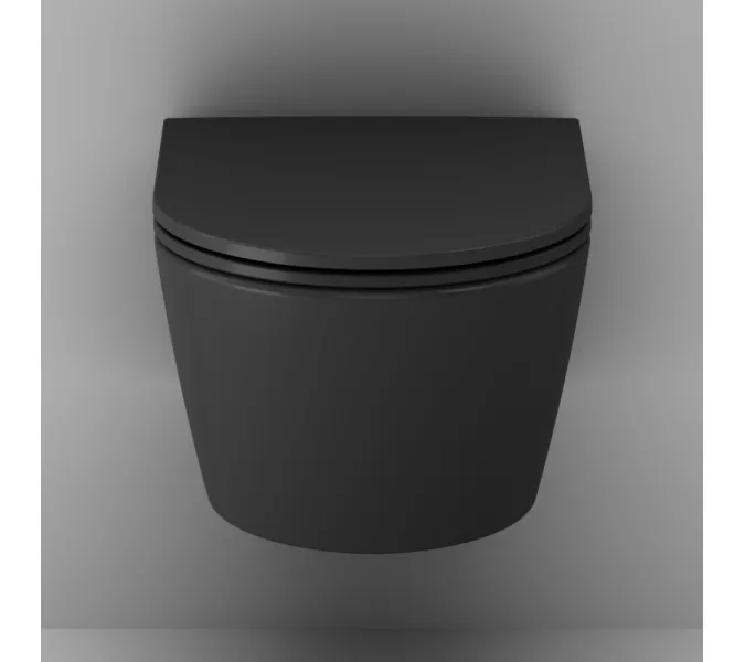 AM.PM Func подвесной унитаз FlashClean с сиденьем микролифт, черн мат, изображение 7