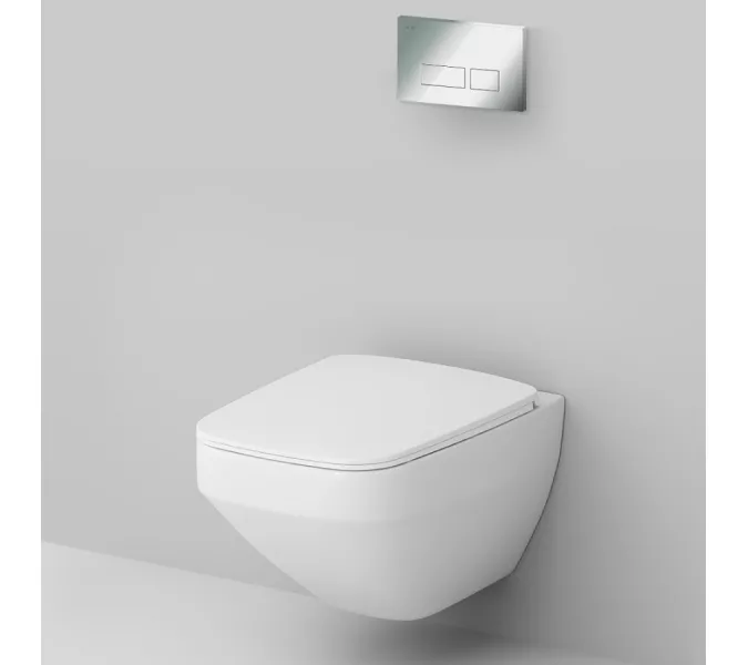 AM.PM Инсталл с клав Pro S глянц хром с подв унит Inspire V2.0 FlashClean с сид м/л, изображение 3