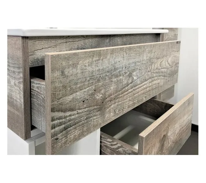 COMFORTY. Тумба-умывальник "Турин" дуб белый /бежевый с раковиной COMFORTY, Выбрать размер: 75, Ориентация: универсальная, Выбрать цвет: Дуб бежевый, Комплектация: раковина Comforty 75E, изображение 3