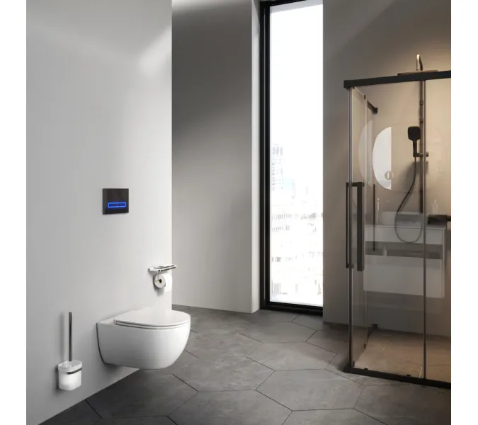 Унитаз подвесной AM.PM Awe C111700WH безободковый c сиденьем микролифт, белый, изображение 4