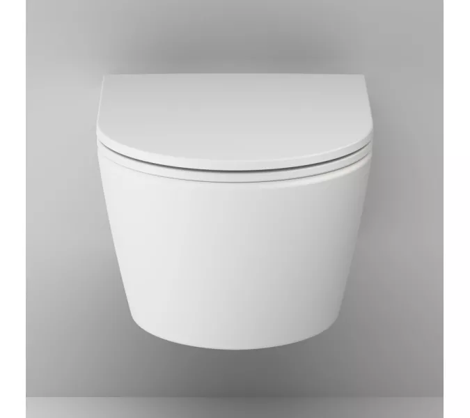AM.PM Func подвесной унитаз 49 см FlashClean с сиденьем микролифт, бел мат, изображение 7