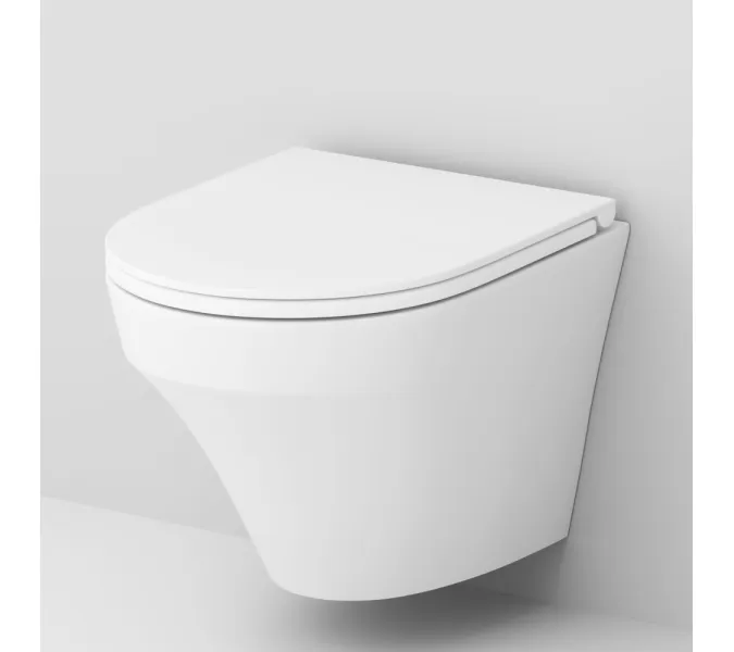 Унитаз подвесной AM.PM Inspire C501700WH безободковый c сид. микролифт, белый, изображение 6