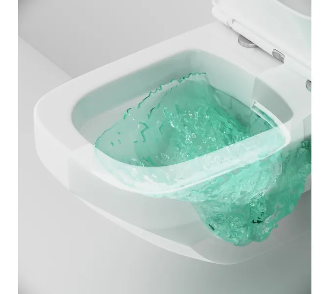 Унитаз подвесной AM.PM Inspire 2.0  безободковый с сиденьем микролифт, белый матовый, изображение 7