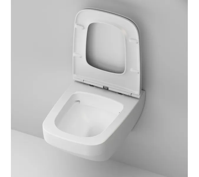 Унитаз подвесной AM.PM Inspire 2.0  безободковый с сиденьем микролифт, белый матовый, изображение 5