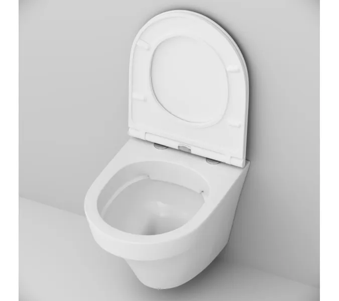 Унитаз подвесной AM.PM Inspire C501700WH безободковый c сид. микролифт, белый, изображение 7