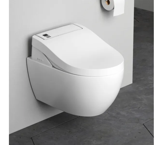 AM.PM Awe подвесной унитаз с электронной крышкой биде Clean Care, изображение 2