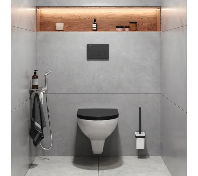 AM.PM Gem набор подвесной унитаз с гиг.душем, изображение 2