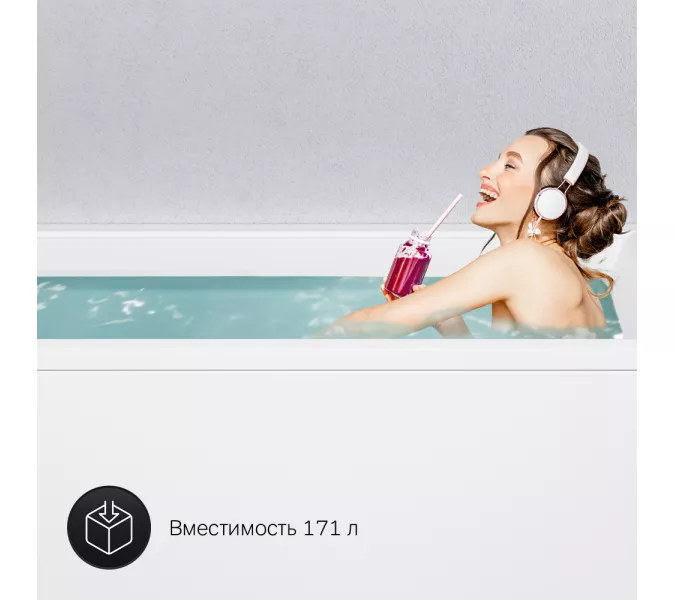 AM.PM Gem Ванна акриловая, Выбрать размер: 170x75, изображение 9