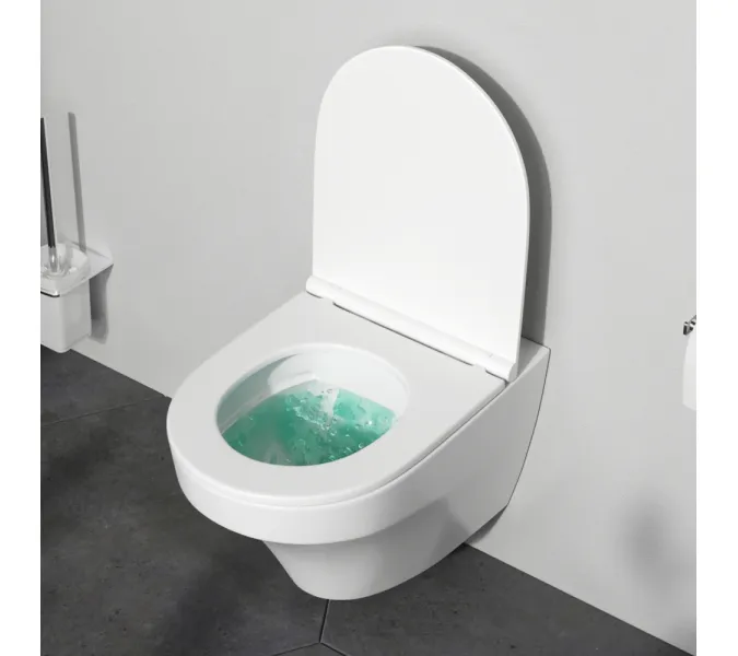 Унитаз подвесной AM.PM Inspire C501700WH безободковый c сид. микролифт, белый, изображение 3