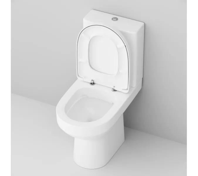 Унитаз напольный AM.PM Spirit 2.0 безободковый с сиденьем микролифт 57WH, белый, изображение 5