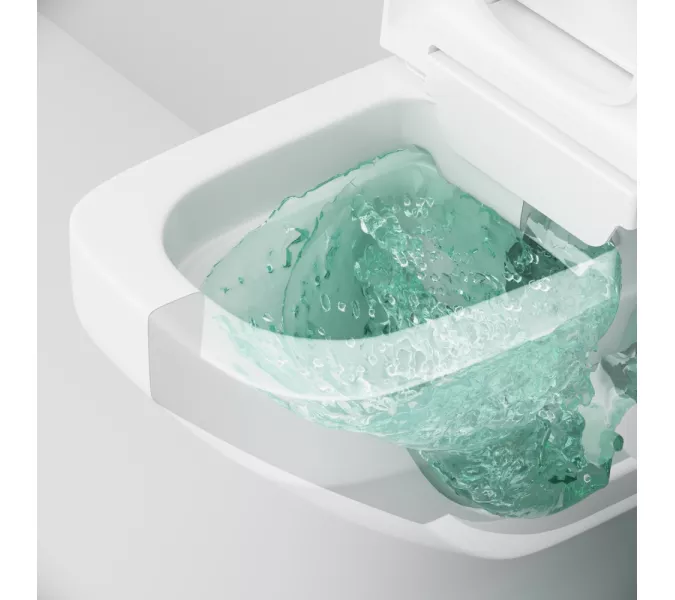 AM.PM  Inspire V2.0 подвесной унитаз с интегрированным электронным биде TouchReel, изображение 10