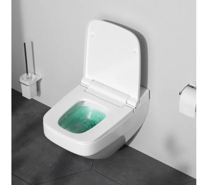 AM.PM  Inspire V2.0 подвесной унитаз с интегрированным электронным биде TouchReel, изображение 9