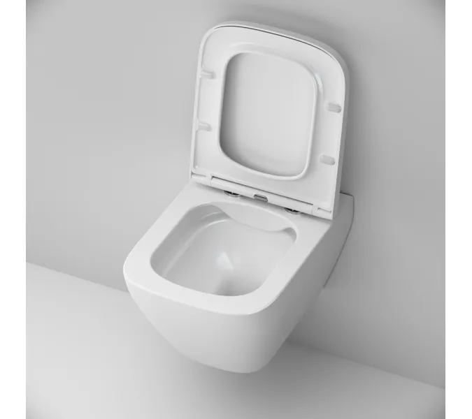 AM.PM Spirit V2.0 Square подвесной унитаз FlashClean с сиденьем микролифт, изображение 7