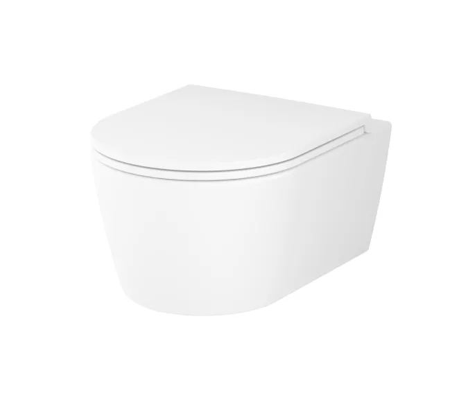 AM.PM Func подвесной унитаз 49 см FlashClean с сиденьем микролифт, бел мат