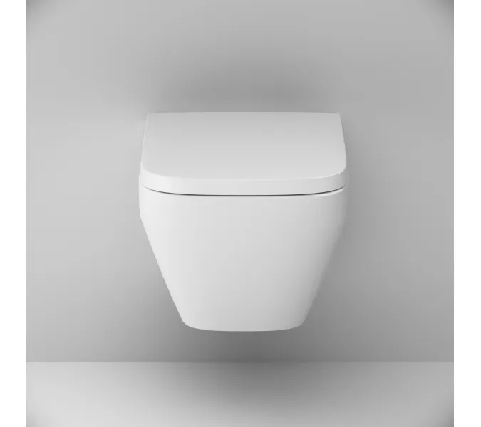 AM.PM Spirit V2.0 Square подвесной унитаз FlashClean с сиденьем микролифт, изображение 6