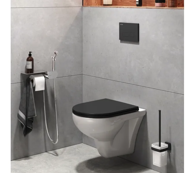 AM.PM Gem набор подвесной унитаз с гиг.душем, изображение 3