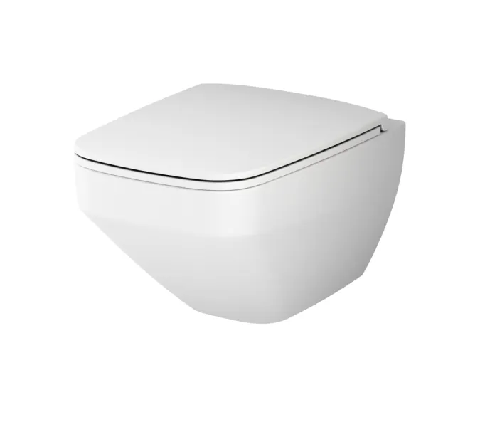 Унитаз подвесной AM.PM Inspire 2.0  безободковый с сиденьем микролифт, белый матовый