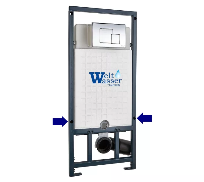 Инсталляция для унитаза WW MARBERG 507 без кнопки, изображение 2