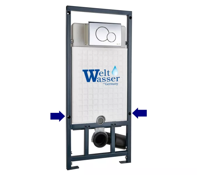 Инсталляция для унитаза WW MARBERG 507 без кнопки, изображение 3