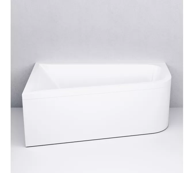 AM.PM Ванна акриловая spirit  ассиметричная 160x100, без слива/перелива, левая, Выбрать размер: 160x100, Ориентация: левая, изображение 6