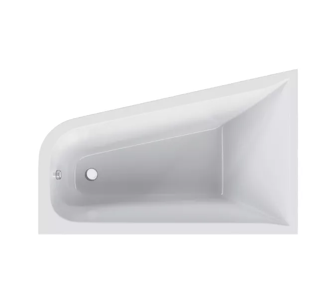 AM.PM Ванна акриловая spirit  ассиметричная 160x100, без слива/перелива, левая, Выбрать размер: 160x100, Ориентация: левая, изображение 3
