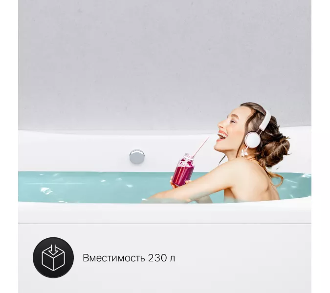 AM.PM Sensation, ванна акриловая A0 180х80, изображение 9