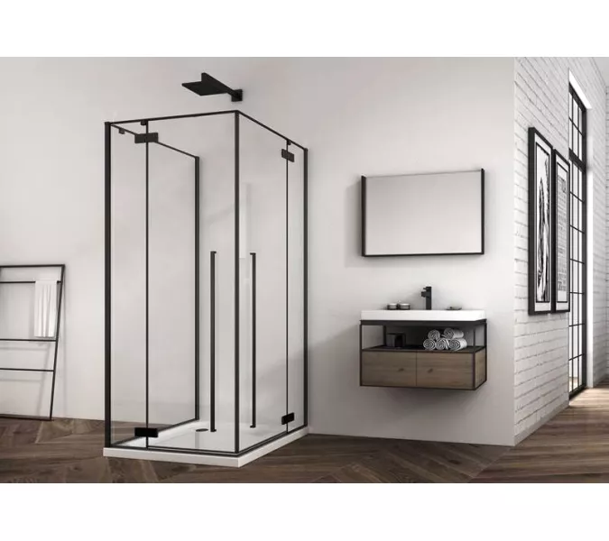 Душевой уголок ABBER Eins AG06099B  90х90, изображение 2