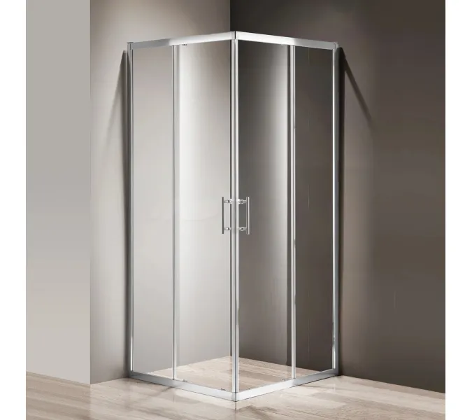 Душевой уголок CEZARES MOMENTO-A-2-C-Cr, Цвет профиля: Хром, Выбрать размер: 100х100