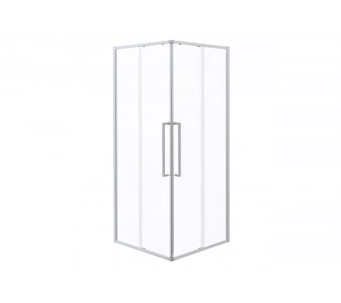 Душевое ограждение ESBANO ESS-90/100KV-C без поддона, Цвет профиля: Хром, Выбрать размер: 100х100, изображение 3