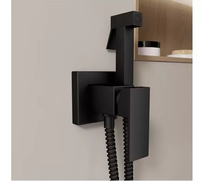 Душ гигиенический ACWEN 82216B черный матовый, Выбрать цвет:  черный матовый, изображение 7