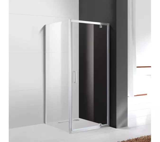 Душевой уголок CEZARES MOLVENO-A-1-C-Cr-IV, Цвет профиля: Хром, Выбрать размер: 100х100