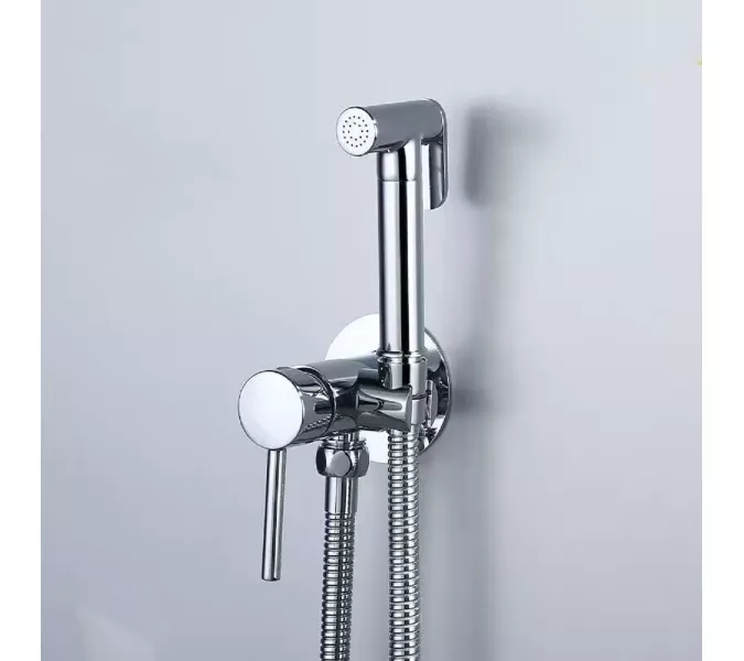 Душ гигиенический ACWEN 82003 хром, Выбрать цвет: Хром, изображение 5