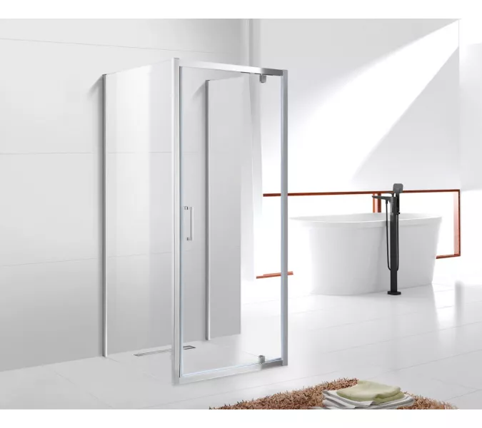 Душевой уголок CEZARES MOLVENO-BA2-C-Cr-IV, Цвет профиля: Хром, Выбрать размер: 100х80