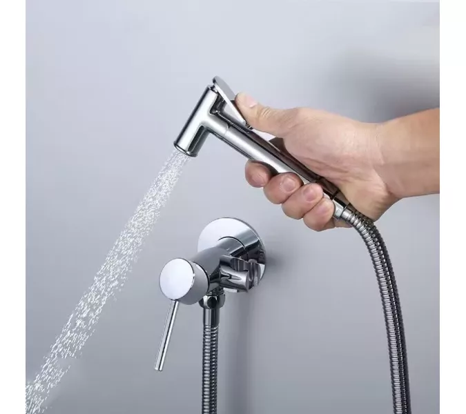 Душ гигиенический ACWEN 82003 хром, Выбрать цвет: Хром, изображение 11