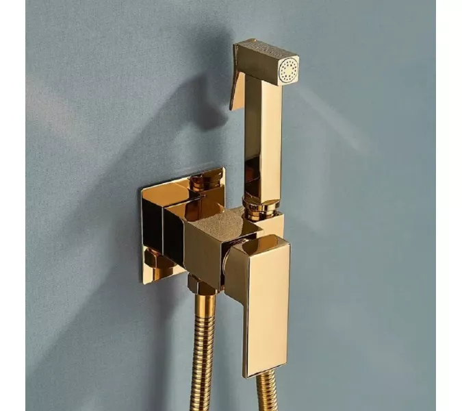 Душ гигиенический  ACWEN 82216G золото, Выбрать цвет: Золото, изображение 10