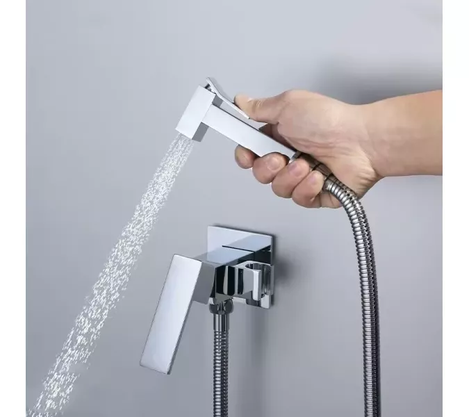 Душ гигиенический ACWEN 82216 хром, Выбрать цвет: Хром, изображение 10