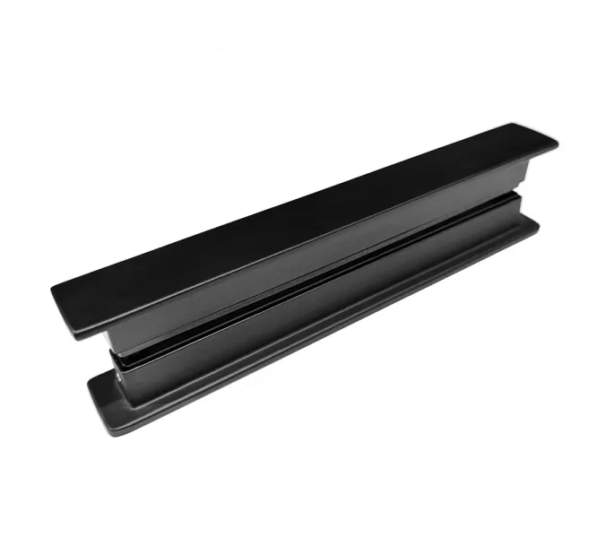 Душевой уголок ABBER Sonnenstrand  прозрачное/черный , в угол, Цвет стекла: прозрачное, Цвет профиля: Черный, Выбрать размер: 90х100, изображение 4