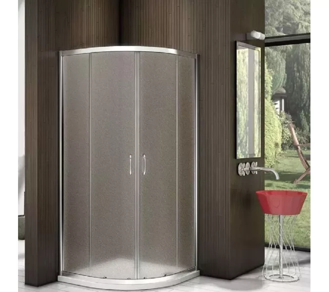 Душевой уголок Good Door LATTE R-G-WE  матовый без поддона, Выбрать размер: 80x80, Цвет стекла: матовое