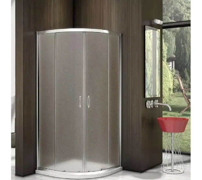 Душевой уголок Good Door LATTE R-G-WE  матовый без поддона, Выбрать размер: 100x100, Цвет стекла: матовое