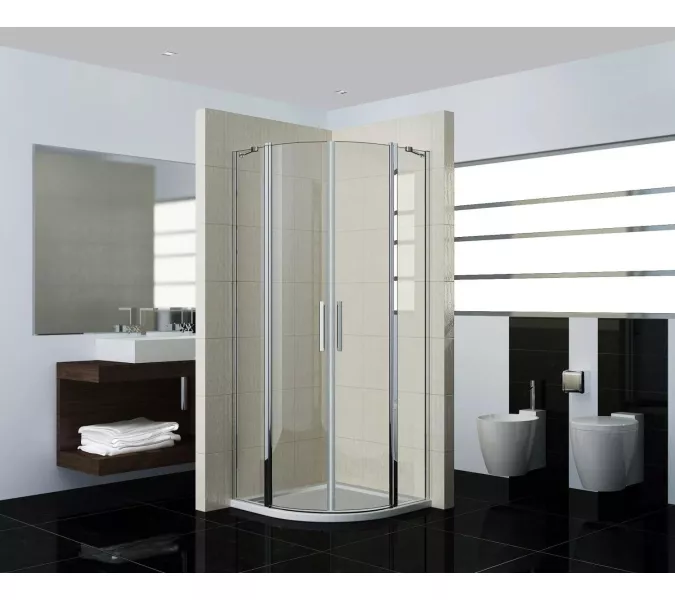 Душевой уголок Good Door Infinity R-C-CH/-G-CH без поддона, Выбрать размер: 80x80, Цвет стекла: прозрачное, изображение 2