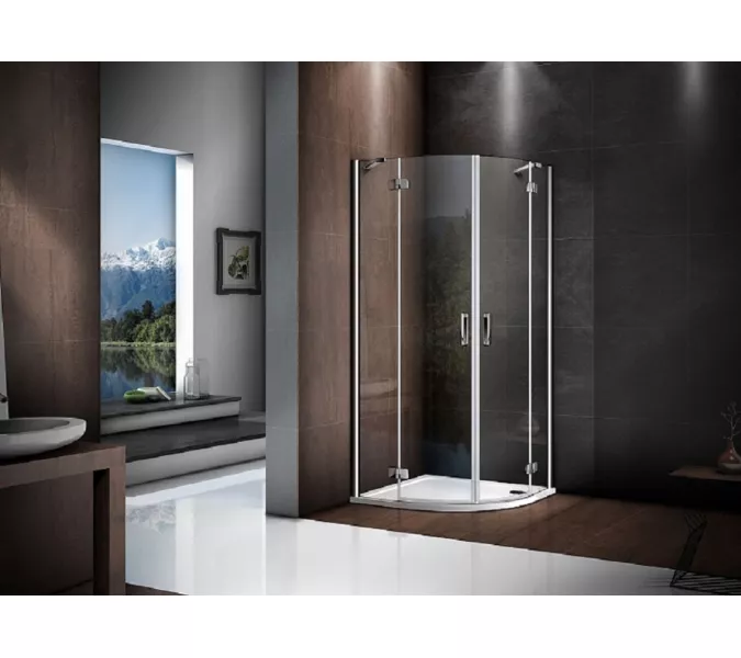 Душевой уголок Good Door Saturn R-C-CH прозрачный без поддона, Выбрать размер: 90x90, Цвет стекла: прозрачное, изображение 2