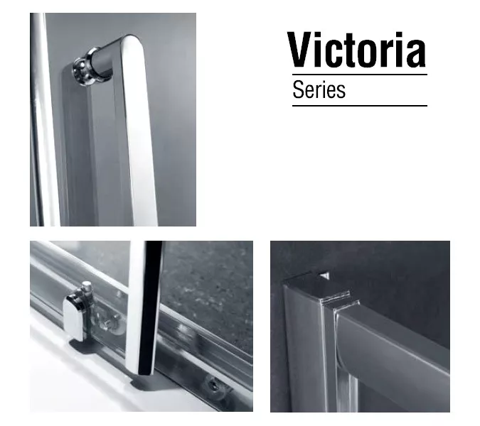 Душевой уголок Gemy Victoria S30191HM-A70M  матовое стекло, Цвет стекла: матовое, Цвет профиля: Хром, Выбрать размер: 70х100, изображение 3