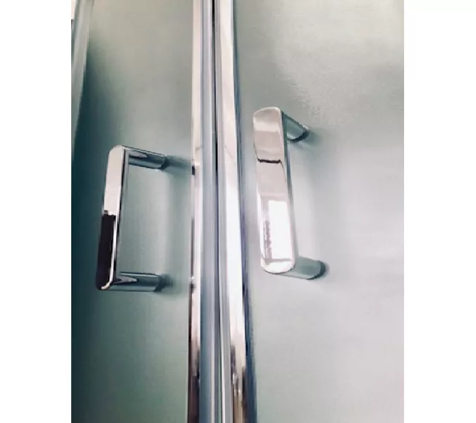 Душевой уголок Royal Bath RB HPD RB HP квадратный, Цвет стекла: матовое, Высота поддона: Низкий, Цвет профиля: Хром, Выбрать размер: 90x90, изображение 6