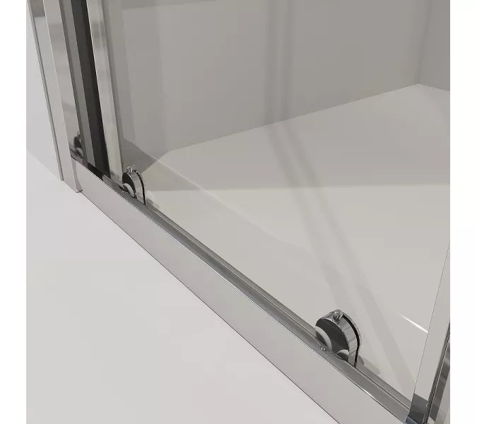 Душ. ограждение NG-6608-08/6609-08 квадрат, двери раздвижные, без поддона, Выбрать размер: 90x90, изображение 5