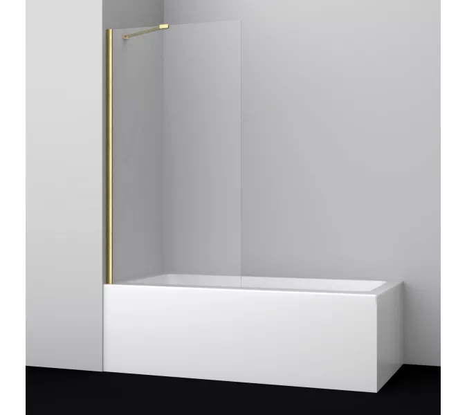 Стеклянная шторка на ванну WasserKRAFT Aisch 55P01-80 Fixed, изображение 4