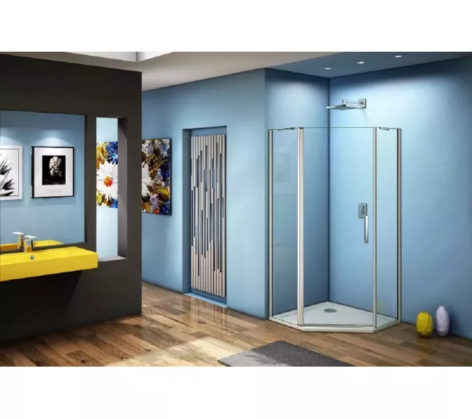 Душевой уголок Good Door  FANTASY PNT-C-CH без поддона, прозрачный, Выбрать размер: 100x100, Цвет стекла: прозрачное, изображение 2