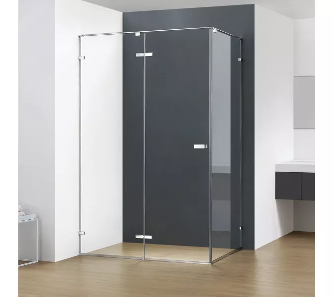 Душевой уголок RGW SV-040  прозрачное/хром, Цвет стекла: прозрачное, Цвет профиля: Хром, Выбрать размер: 1300x900