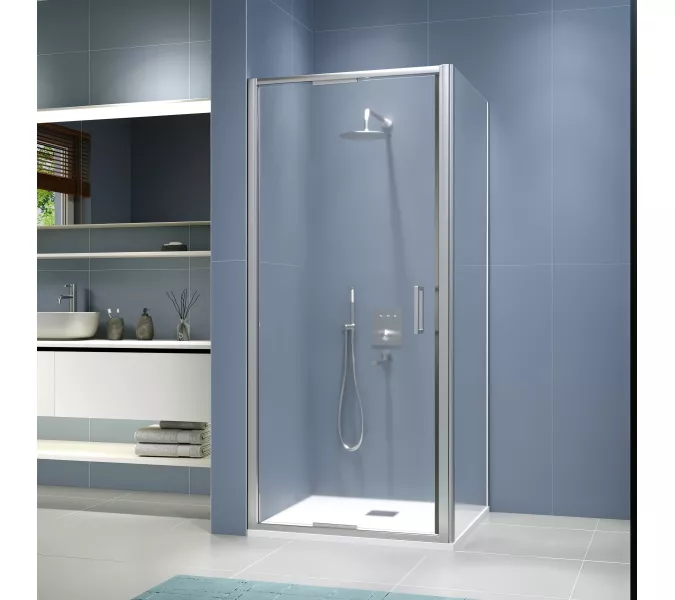 Душевой уголок RGW SV-145, Цвет стекла: прозрачное, Цвет профиля: Хром, Выбрать размер: 1000x900