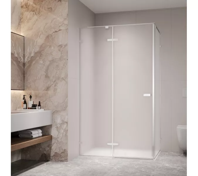 Душевой уголок RGW SV-030, Цвет стекла: матовое, Цвет профиля: Хром, Выбрать размер: 1000x1000
